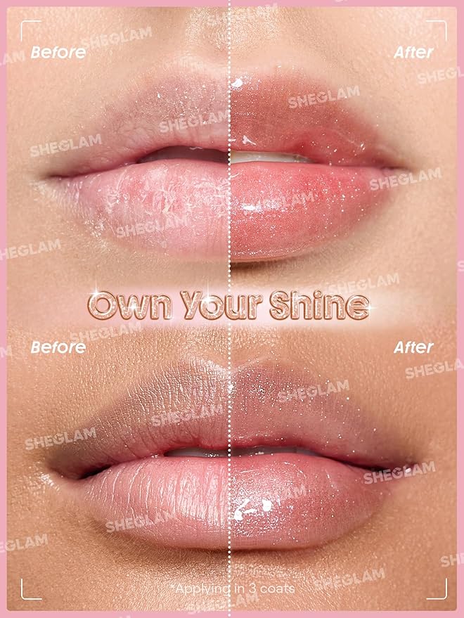 SHEGLAM Booster Shine Plumping Lip Gloss-Own Your Shine