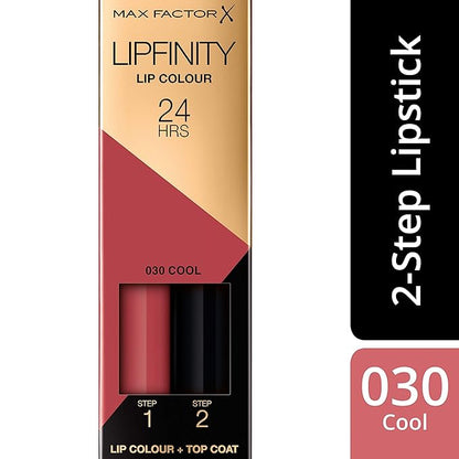 Max Factor Lipfinity (Lip Paint & Moisturizing Top Coat) 30 Cool Fraiche