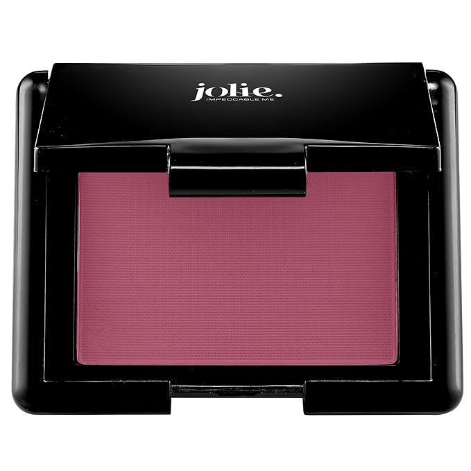 Jolie Blush Perfect Pressed Cheek Color, Highly Pigmented Long-Lasting Intense Color, Picture Perfect Finish, (Satisfy)