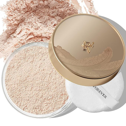 FV Matte Translucent Powder, Lightweight, Oil-Control & Long Lasting Blurring Powder, Talc-Free Face Powder for All Skin Types, Cruelty-Free & Vegan, 04 Nature