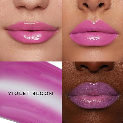 Women's Forget The Filler Lip Plumper Line Gloss, Violet Bloom, Purple, 0.11 Fl Oz (Pack of 1)