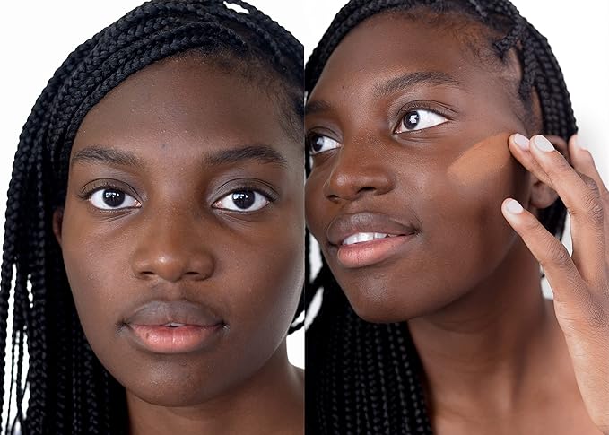 Loves-You-Back 3in1 Mineral Powder Foundation (COCO 2) | Designed for acne-prone, sensitive skin | 3IN1 - Concealer, Foundation + Powder with calming Zinc Oxide and Kaolin Clay