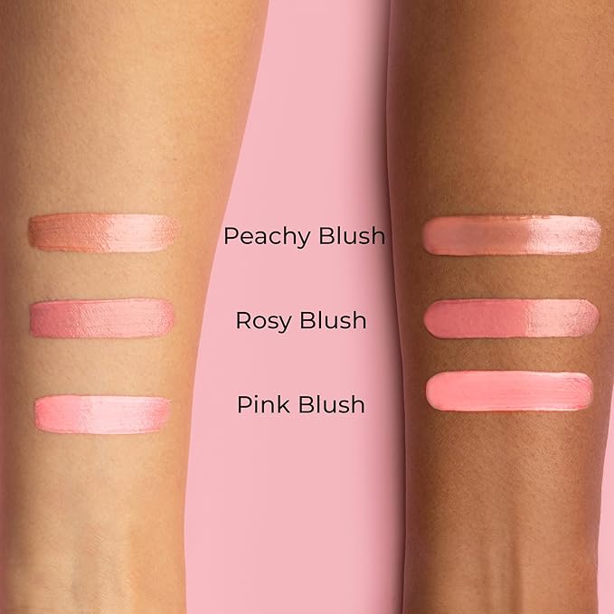 MCoBeauty Super Glow Bronzing and Blush Drops in Peach Pink, Sun-Kissed Healthy Glow for Hydrated Radiance, Pack of 2, Vegan, Cruelty Free Cosmetics