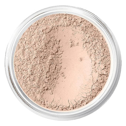LIGHT Foundation (30g Full Size Sifter Jar) Matte Mineral Makeup Loose Powder Bare Face Full Coverage Long Lasting All Natural Noncomedogenic for All Skin Types Airbrushed Finish SPF 30