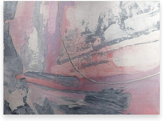 Trademark Fine Art Whitewashed Blush I by Chris Paschke, Metal Art 16x22, Multi-Color