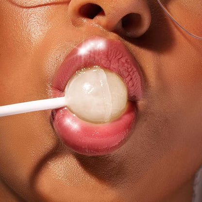 Tinted Lip Balm Elixir – Hydrating Vegan Lip Care with Sheer Color & Moisturizing Glow – Non-Sticky Nourishing Lip Treatment for Soft, Smooth Lips (Naturally Clear 10ml)