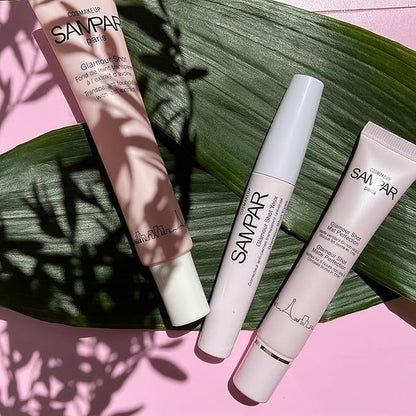 Glamour Shot Universal Transparent Foundation - Reduces Fine Lines, Wrinkles & Redness - Redness Solutions - Color Correcting Makeup for All Skin Tones - Cruelty-Free - Made In Paris (.85 oz)