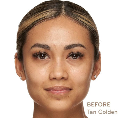 pūrlisse Radiant Glow Illuminating BB Cream with SPF 30 - Glow BB Cream Enriched with Goji & Hawthorn Berry for Dewy Skin - Helps to Improve Skin Texture & Radiance - Tan (1.4 oz)
