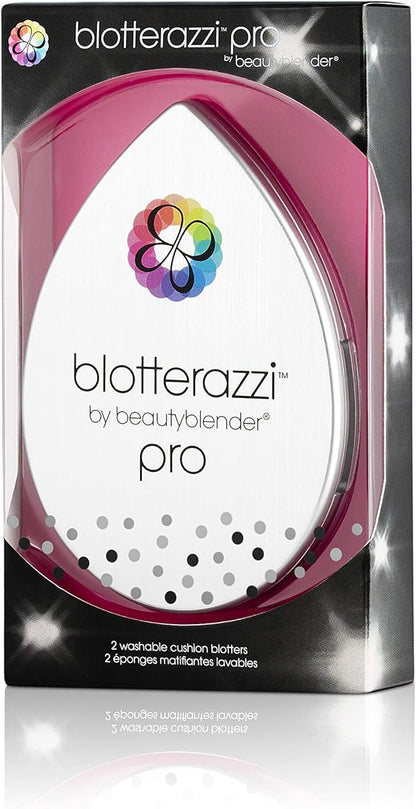 Beautyblender® | Blotterazzi® Pro Reusable Makeup Blotting Sponge, Includes Mirrored Compact, Re-Texturize Makeup, Absorb Excess Oil and Shine