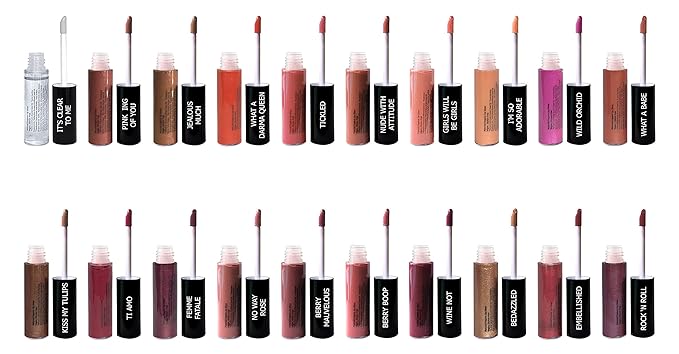 Mom's Secret 100% Natural Lip Gloss, Organic, Vegan, Gluten Free, Cruelty Free, Made in the USA, 0.18 oz. (No Way Rose)