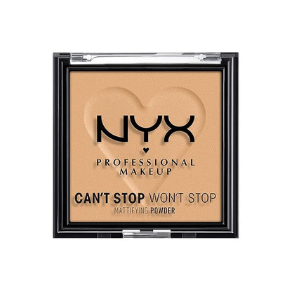 NYX PROFESSIONAL MAKEUP Can't Stop Won't Stop Mattifying Pressed Powder - Golden