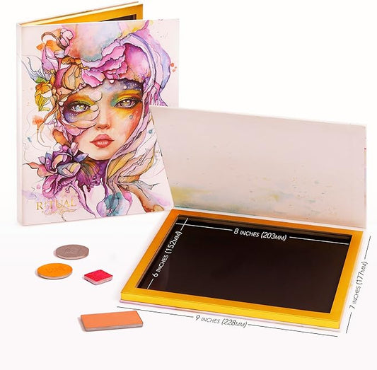 XL Magnetic Cosmetics Palette | Empty Eye Shadow Lipstick Blush Eyeshadow Powder Makeup Magnet Storage | Limited Edition