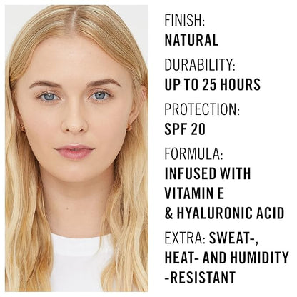 Rimmel London Lasting Finish 25 Hour Foundation - Vanilla, 30 ml (1 fl.oz)