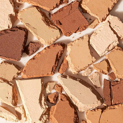 YENSA Super Serum Silk Powder Foundation - Matte Foundation Makeup to Blur and Smooth Pores - Provides a Radiant and More Even Skin Tone for a Natural, Healthy Glow - Deep 1 (0.35 oz)