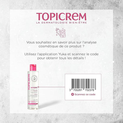 Topicrem Essentials Gentle Cleansing Water Face & Eyes 200 Ml
