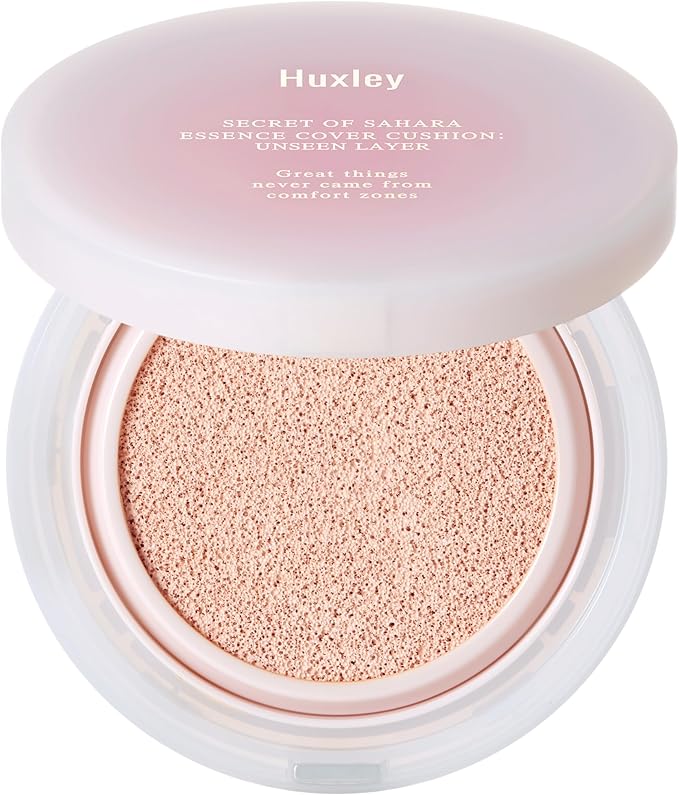 Huxley Secret of Sahara Essence Cover Cushion: Unseen Layer, 01 Desert Peach
