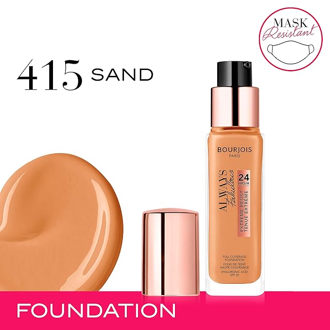 Bourjois Fond De Teint Always Fabulous 24H (415 Sable)