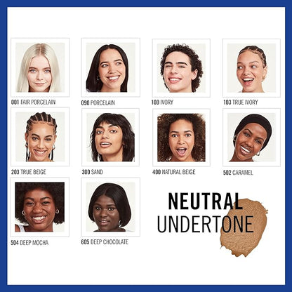 Rimmel London Match Perfection Foundation Spf20 100 Ivory 30ml