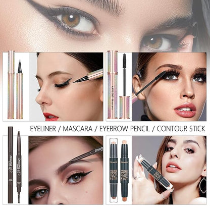 Makeup Kits Makeup Set for Teens Women Full Kit Makeup Kit for Women 20 Color Eyeshadow Palette Foundation Face Primer Lipgloss Mascara Eyeliner Makeup Brushes Gift Make up Kit