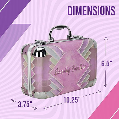 Ver Beauty Starter Carry-All Teen Makeup Kit Gift Set, Pink, 1 Count