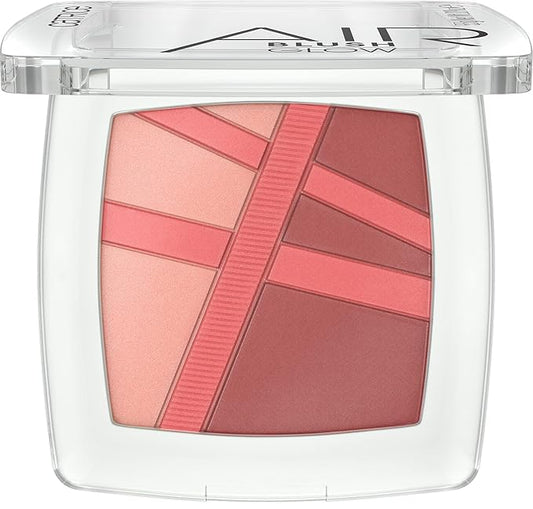 Catrice | Airblush Glow | Shimmery, Lightweight, Long Lasting Powder Blush for Natural & Glow Make Up | Vegan & Cruelty Free | Made Without Parabens & Microplastic Particles (020 | Cloud Wine)