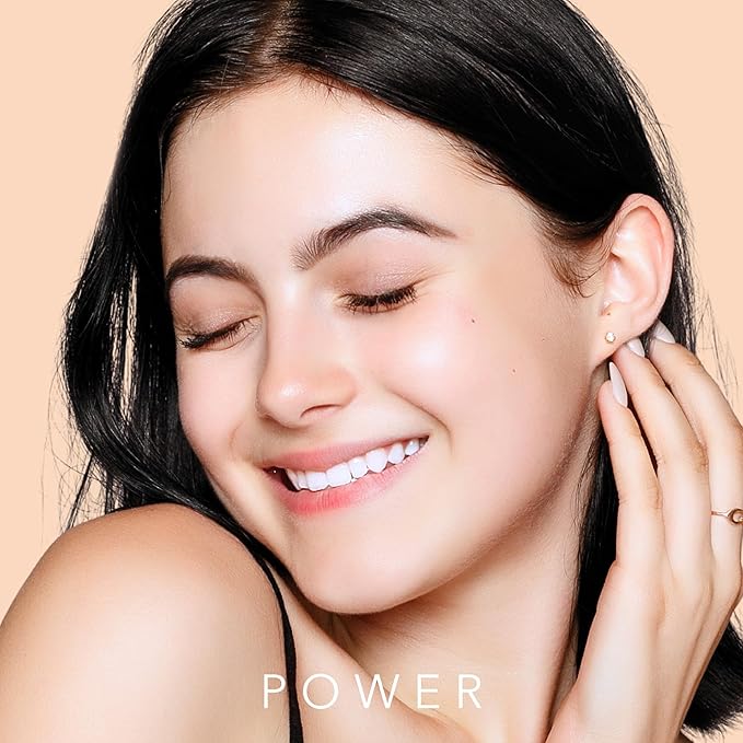 Sweat-Proof Liquid Foundation - Long-Lasting, Buildable, Matte Finish, SPF 15+, Mineral-Infused, Non-Comedogenic, Lightweight, 24-Hour Coverage, Vegan Make Up (Power)