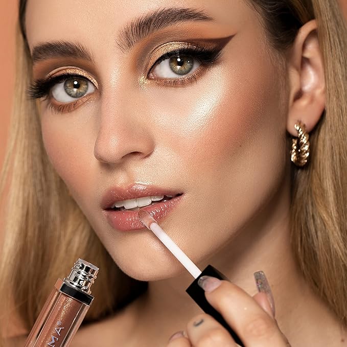 Sigma Beauty Lip Gloss, Idyllic | Hydrating, Non-Sticky, High-Shine Formula