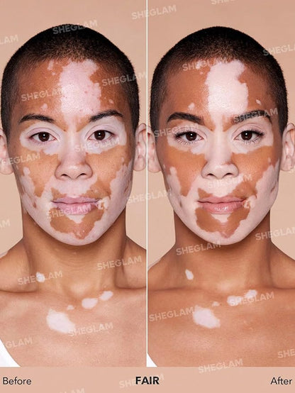 SHEGLAM Skinfinite Flawless Dewy Hydrating Foundation Full Coverage Liquid Foundation - Fair