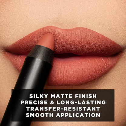 K7L Light Brown Matte Lipstick and Brown Lip Liner - Waterproof and Smudgeproof