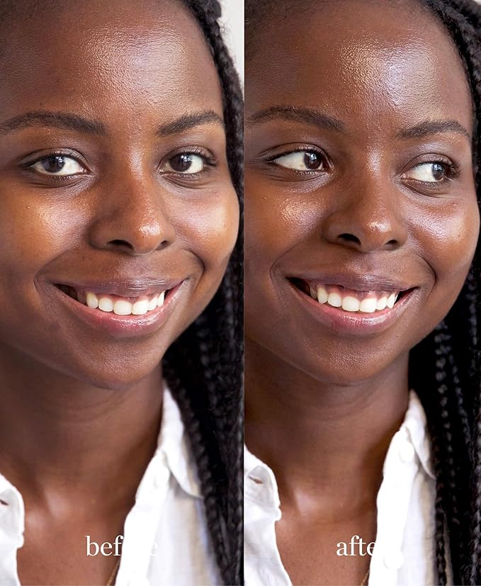 Ere Perez - Natural Oat Milk Liquid Foundation | Breathable, Buildable, Med-Full Coverage, Dewy | Peach Extract, Vit. E | Vegan, Cruelty-Free, Clean Beauty (Espresso | deep neutral, 1 fl oz | 30 ml)