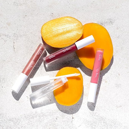 Ere Perez - Natural Mango Lip Honey | Hyaluronic Acid, Jojoba Seed Oil | Hydrate, Moisturize, Nourish, Soften | Vegan, Cruelty-Free, Clean Beauty (Crush, 0.10 fl oz | 3 ml)