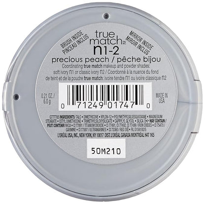 L'Oréal Paris True Match Super-Blendable Blush, Precious Peach, 0.21 oz.