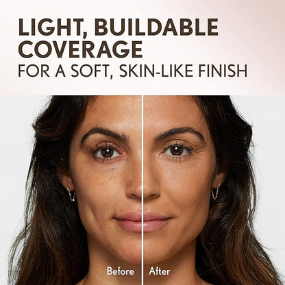 Covergirl Clean Invisible Concealer, Lightweight, Hydrating, Vegan Formula, Warm Nude 123, 0.23oz (Pack of 2)