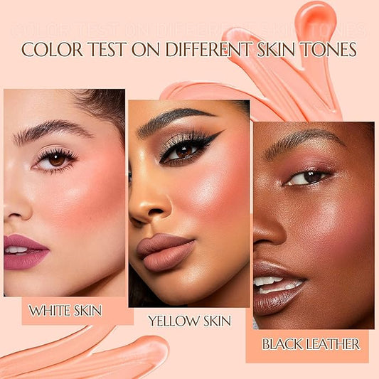 Blush Beauty Wand,Liquid Blush Wand For Radiant,Long-Lasting,Waterproof,Highly Pigmented,Vegan & Cruelty-Free (05#PINK POP, 12ml)