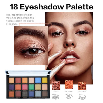 Makeup Kits Contour Palette Set Make Up Kit For Women Full Kit， Ultimate Foundation Combination - Foundation Blending Beauty Spong Cosmetic Bag Natural Makeup Gifts For Teenage Girls.