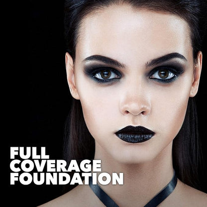 MANIC PANIC Dreamtone White Liquid Foundation Bundle with Blue Moon Face & Body Paint Makeup