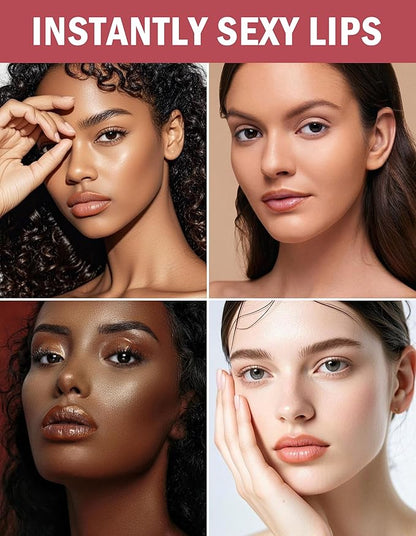 Lip Liner Stain Peel Off, Peel Off Lip Tint with Natural Finish, Long Lasting, Waterproof, Smudge-proof, Transfer-Proof, Highly Pigmented Color, Easy to Use 03#Cocoa