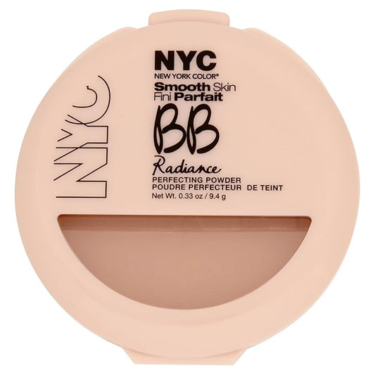 N.Y.C. New York Color BB Radiance Perfecting Powder, Warm Beige, 0.33 Ounce