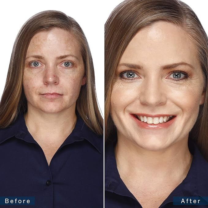 MagicMinerals Intense Foundation Stick by Jerome Alexander (LIGHT MEDIUM) – 3-in-1 Full- Coverage Buildable Foundation, Concealer, and Contour Makeup