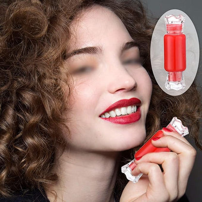 30 Pcs Cute Empty Lip Gloss Tubes, 6 Styles Lip Glaze Tubes Novelty Red Wine Glass Lip Oil Bottles Empty Lip,Refillable Lip Balm Containers for Women Girls DIY(5/8/10ML)