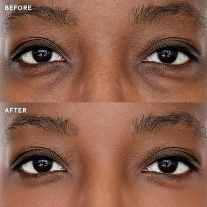 Winky Lux Peeper Perfect Under Eye Concealer, Makeup & Eye Brightener, Full Coverage Concealer for Dark Circles, Color Corrector & Eye Primer, With Collagen, Hyaluronic Acid & Vitamin E (Deep Plus)