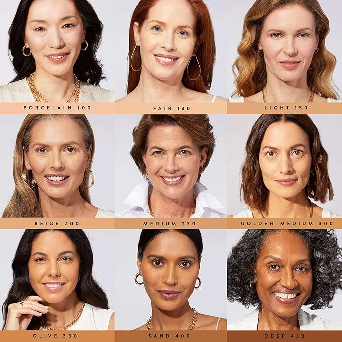 LAURA GELLER NEW YORK Timeless Skin Cream Compact Foundation, Medium to Full Coverage, Deep 430
