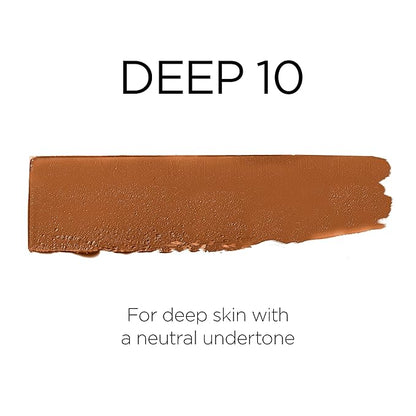 L'Oreal Paris Age Perfect 4-in-1 Tinted Face Balm Foundation with Firming Serum, Deep 10, 0.61 Ounce