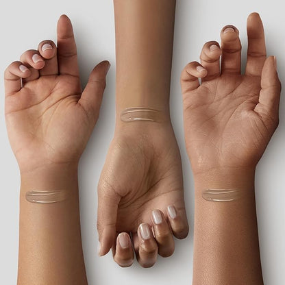 COVERGIRL Clean Fresh Nourishing Skin Tint, 630 Deep/Dark, Liquid Foundation, Dewy Finish, Infused with Coconut & Aloe, Vegan Formula