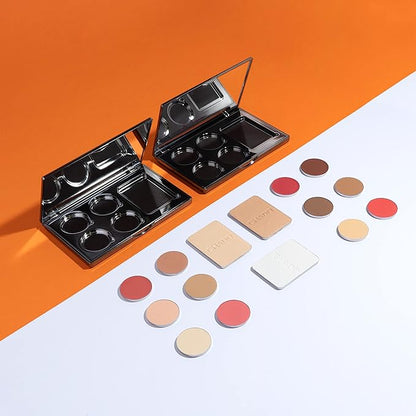CHADO Shadows & Lights Refills – Powder | Palette Refill Pans (Compact Not Included) | Natural Face Powders for All Skin Types | Multifunctional Refills for Complexion and Eyes | Cruelty Free (Cinnamon 70)