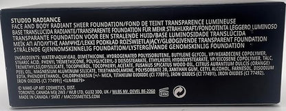 Mac Studio Radiance Face & Body W2 50ml/1.7 Oz