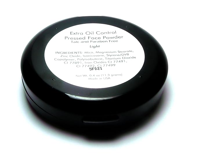 Buildable Coverage Long Lasting Pressed Finishing Powder, Oil Control Mattifying Shine Free, No Animal Testing, Cruelty, Talc & Paraben Free, Light