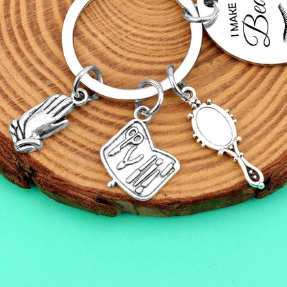 Makeup Artist Gifts for Women Men Estheticians Gift Keychain Makeup Lovers Gifts Lashes Girl Gift Eyelashes Artist Jewelry Cosmetology Gift Beautician Gift Lash Artist Graduation Gift Thank You Gifts