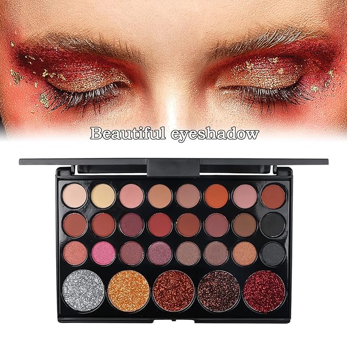 Makeup Kit All-in-one Makeup Gift Set for Women Full Kit,Include Makeup Brush Set,Eyeshadow Palette,Glitter eyeshadow,Lip Gloss Set,Foundation,Highlights,Mascara,Eyebrow (29color kit)