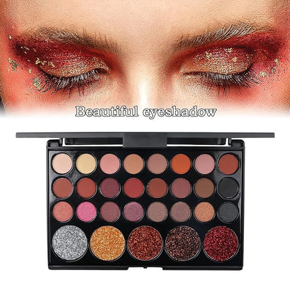 Makeup Kit All-in-one Makeup Gift Set for Women Full Kit,Include Makeup Brush Set,Eyeshadow Palette,Glitter eyeshadow,Lip Gloss Set,Foundation,Highlights,Mascara,Eyebrow (29color kit)